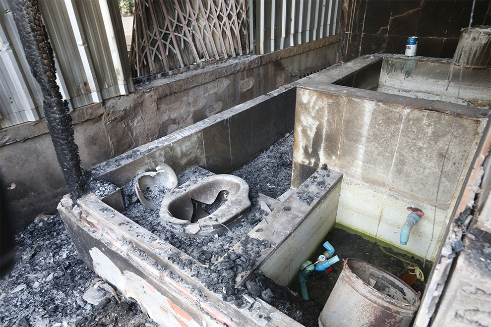 The affected zone includes 1,365 houses, representing 1,479 families and more than 6,000 residents. Hong Raksmey