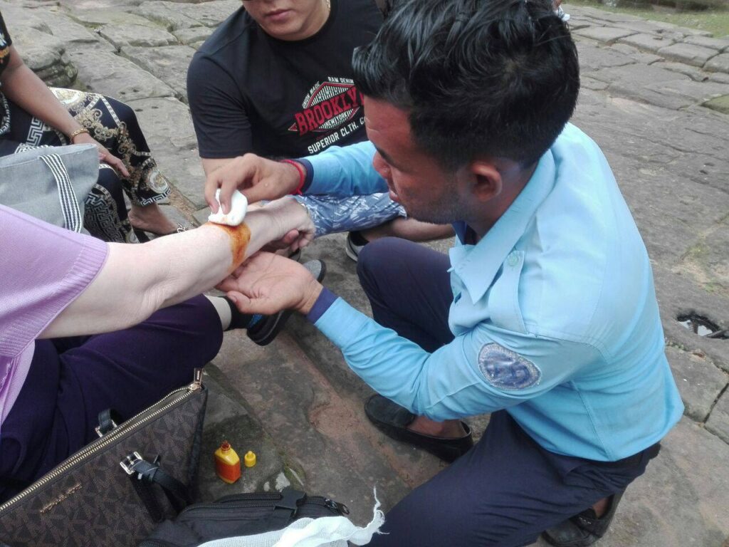 Going bananas at Angkor: ANA issue monkey warnings