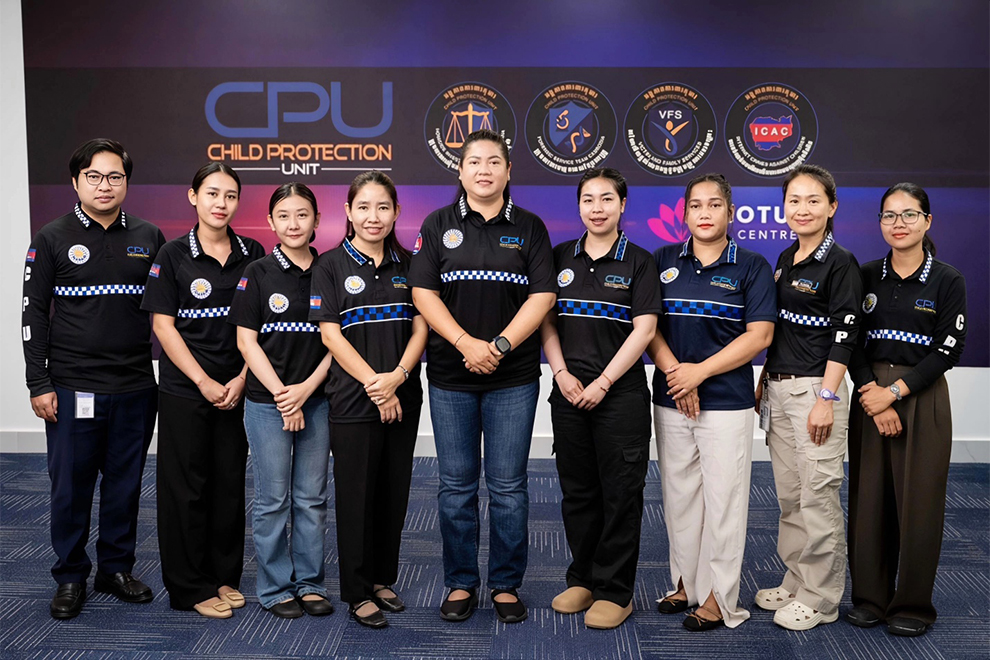 The CPU’s Child Protection Services Team. Supplied