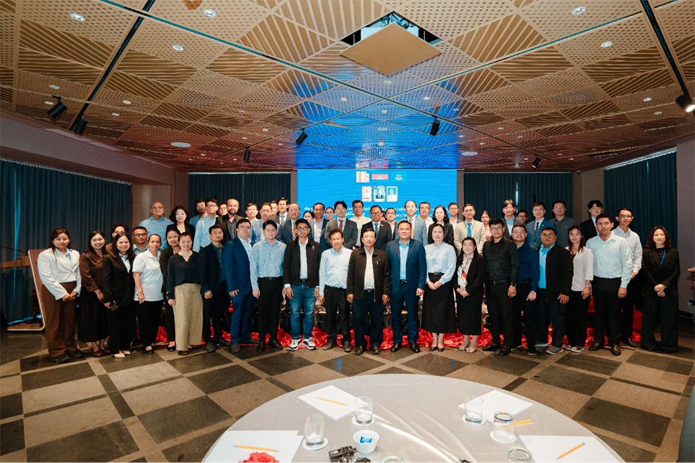 His Excellency Lao Tip Seyha, Secretary of State at the Ministry of Land Management, Urban Planning and Construction delivers his opening remarks. Post staff  