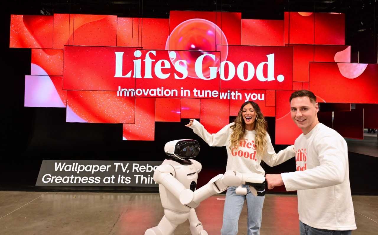 LG Electronics’ home robot CLOiD makes its debut at this week’s CES tech show in Las Vegas. PHOTO: LG ELECTRONICS/THE KOREA HERALD