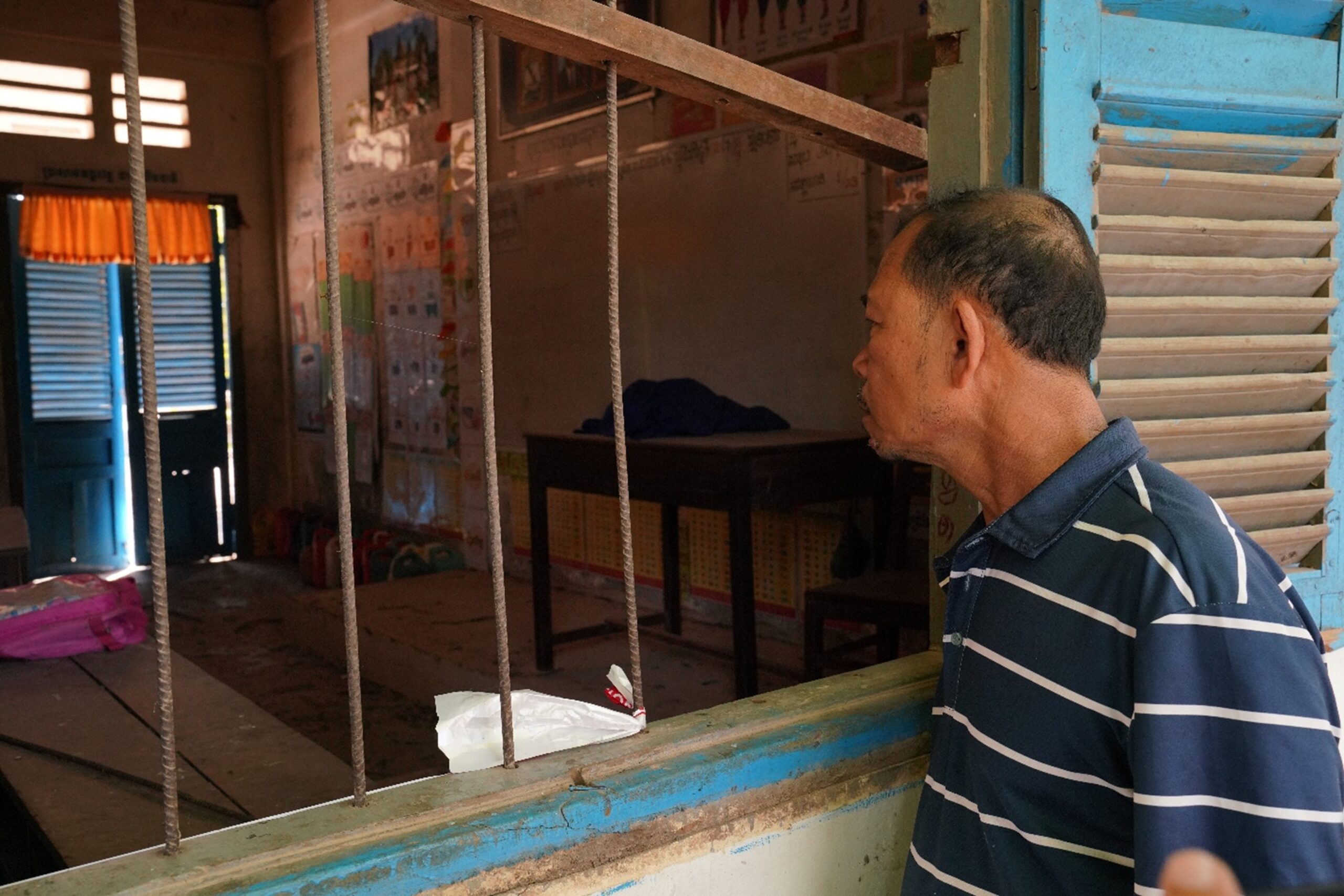 Bun Insu, a ninth-grader from Prey Chan village, enrolled at Kop High School, is grateful she has the opportunity to continue her education. Hong Raksmey 