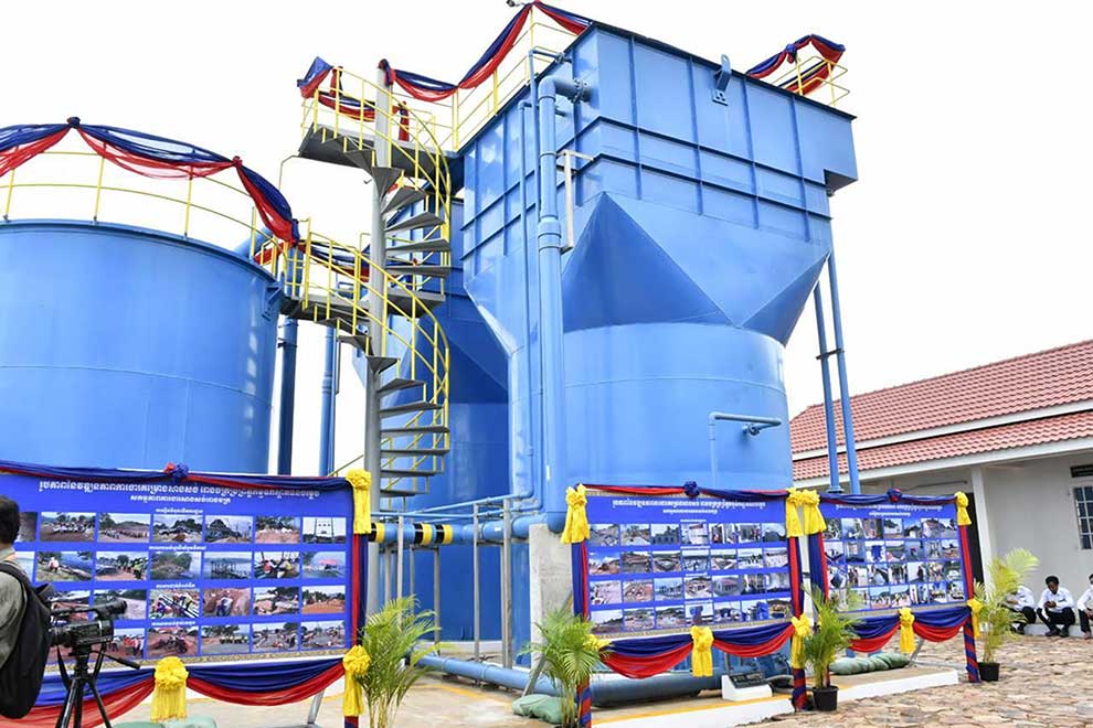 New Mlech water treatment plant in Kampot inaugurated