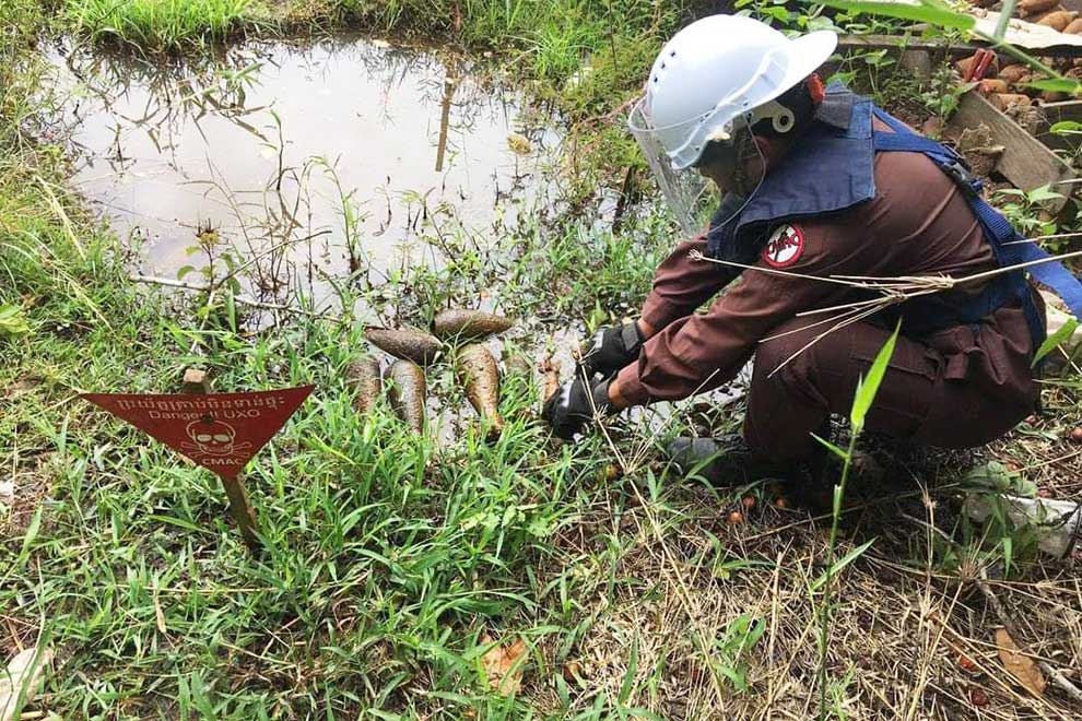 CMAA advises caution as floodwaters unearth mines
