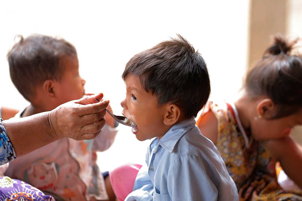 Stunting in children down