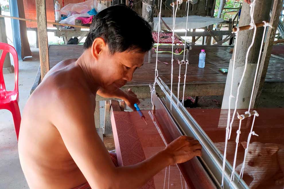 Cambodia's unique blue hue kept from fading