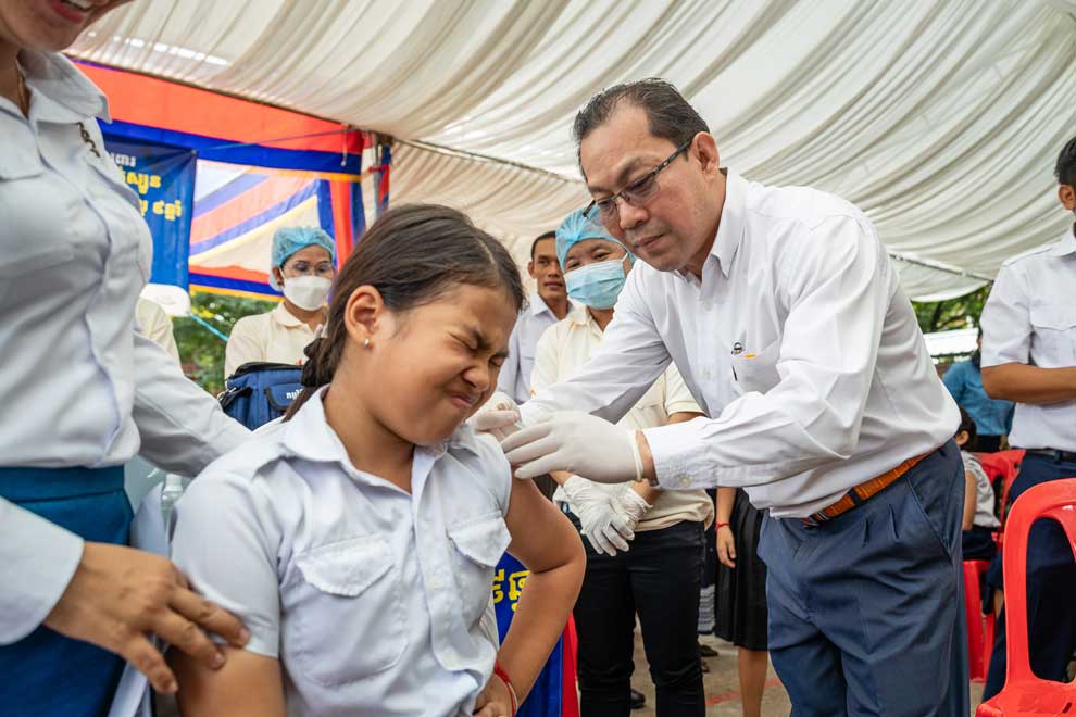 HPV vaccine integrated into nat'l immunisation schedule