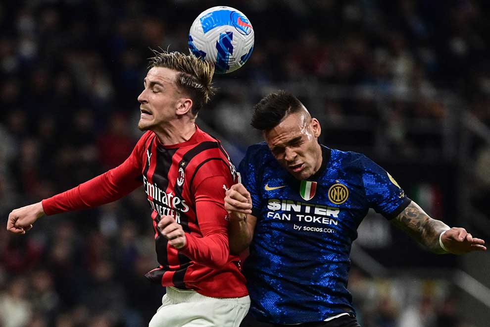 Inter Milan see off AC Milan 3-0 to reach Italian Cup final
