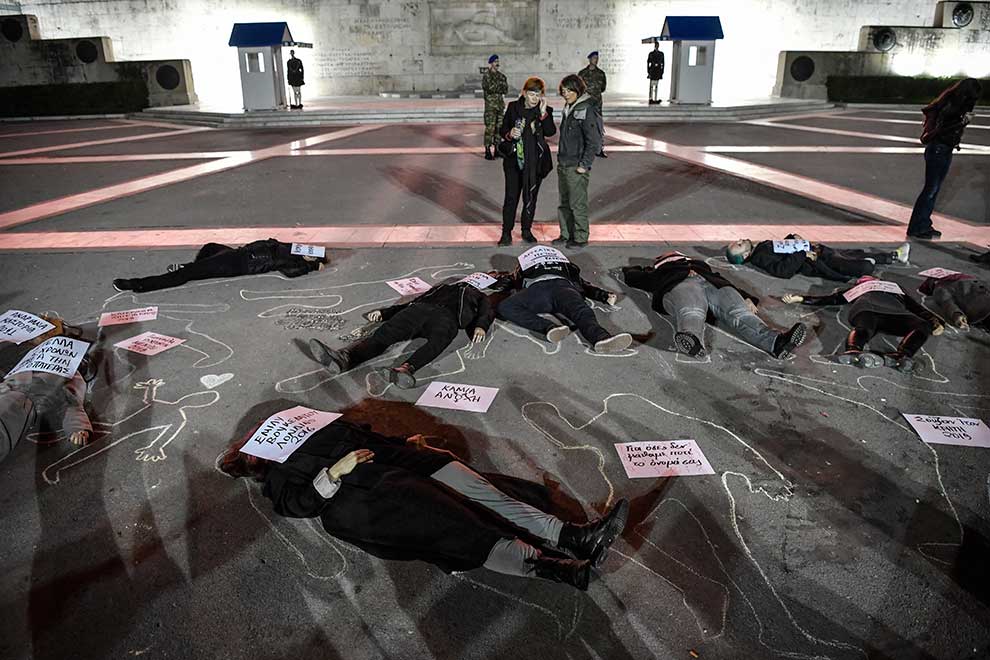 Greek women battling macho culture fuelling violent abuse