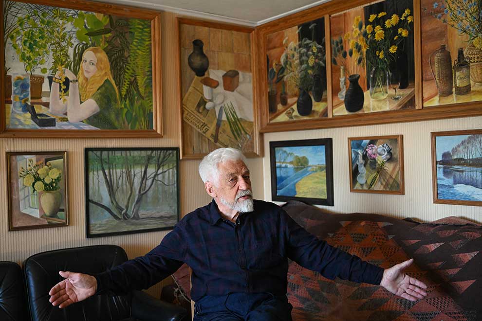 'Painted over': Russian artist's murals vanish