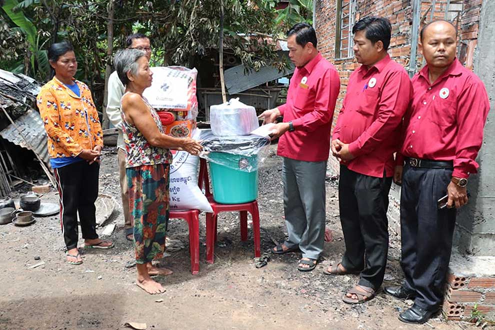 Cambodian Red Cross 'never far from people'