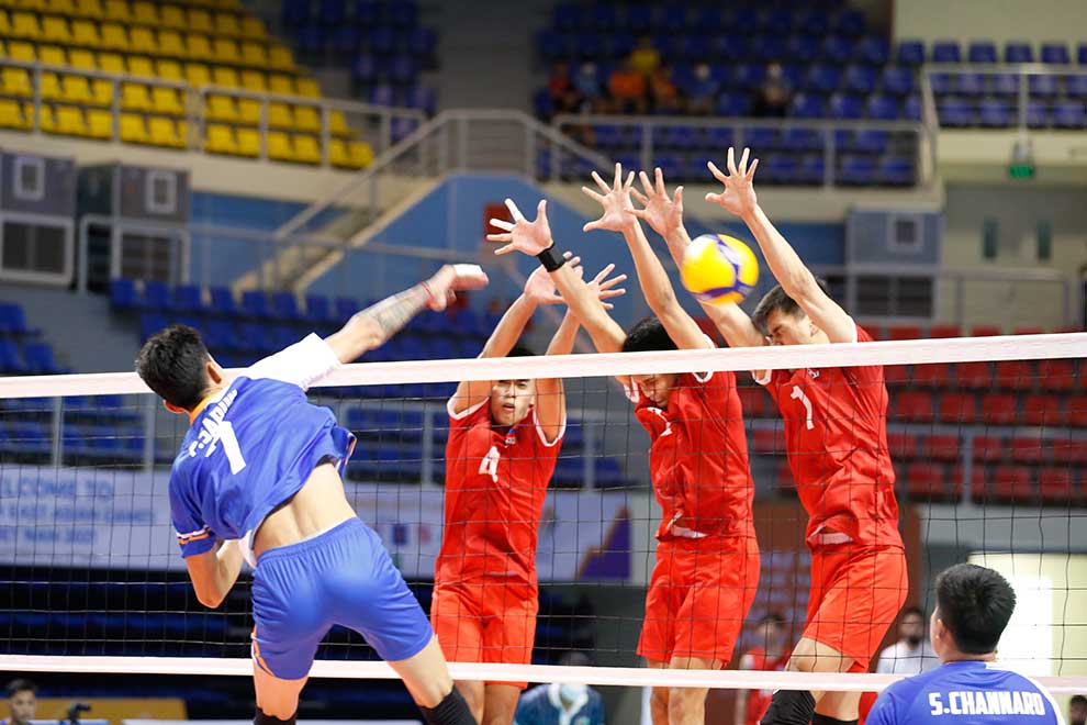 Volleyball team make history