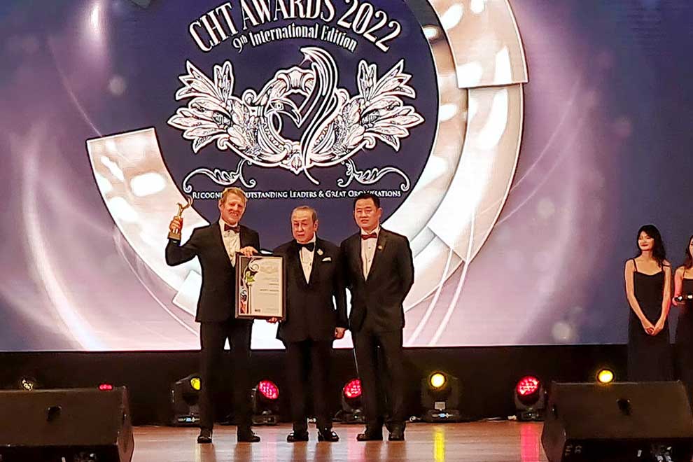 CCF's Neeson wins int'l award in Malaysia for charity work