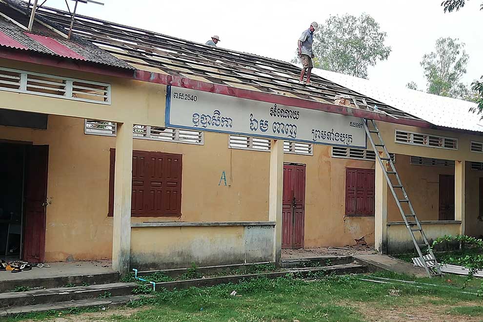 High school's benefactors foot bill for needed repairs