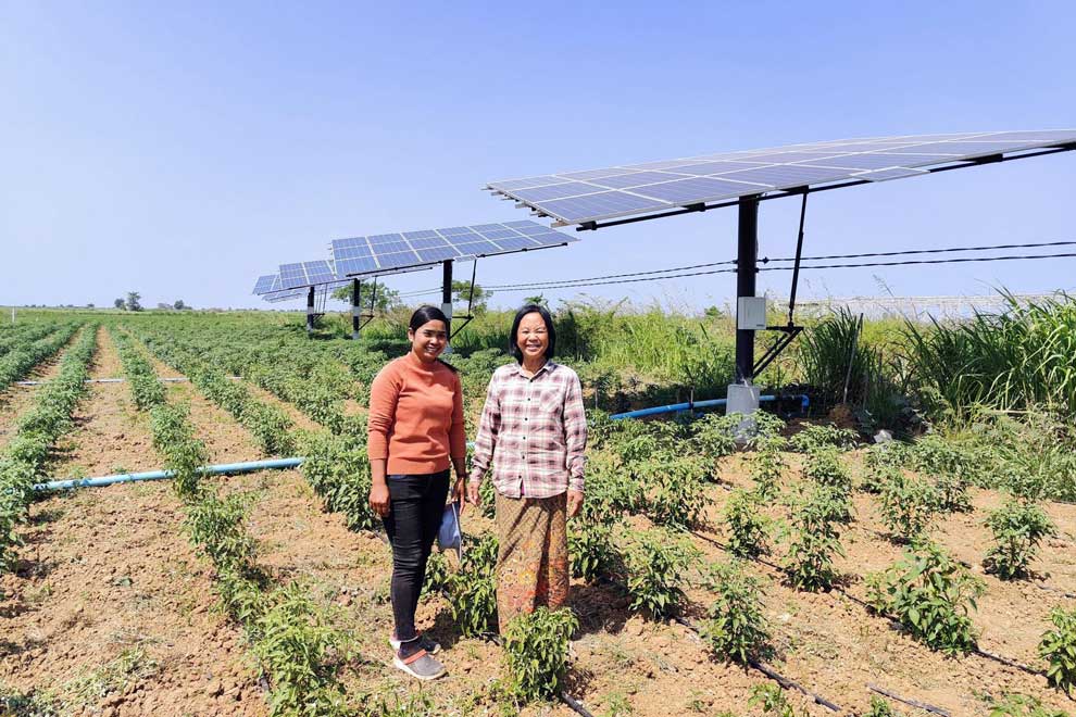 Solar-powered pumps changing people's lives in drought-prone areas