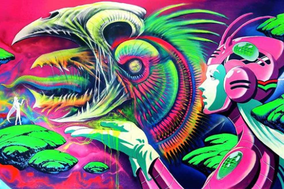 Aceh's Riandy Karuniawan creates epic sci-fi art