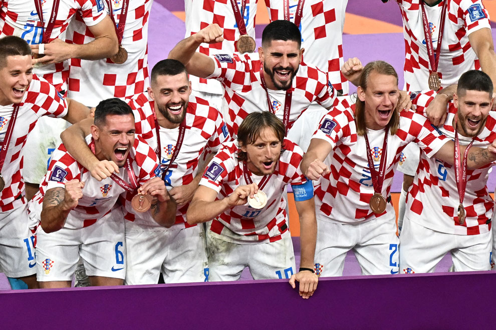 Croatia beat Morocco to finish third at World Cup