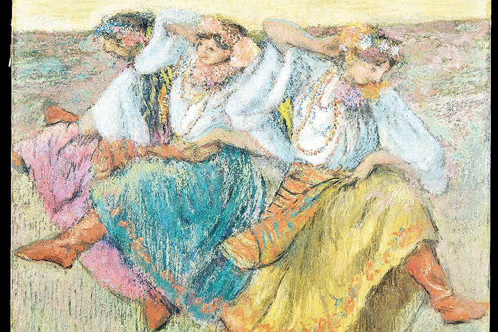 Degas 19th C painting 'Russian Dancers' renamed for Ukraine