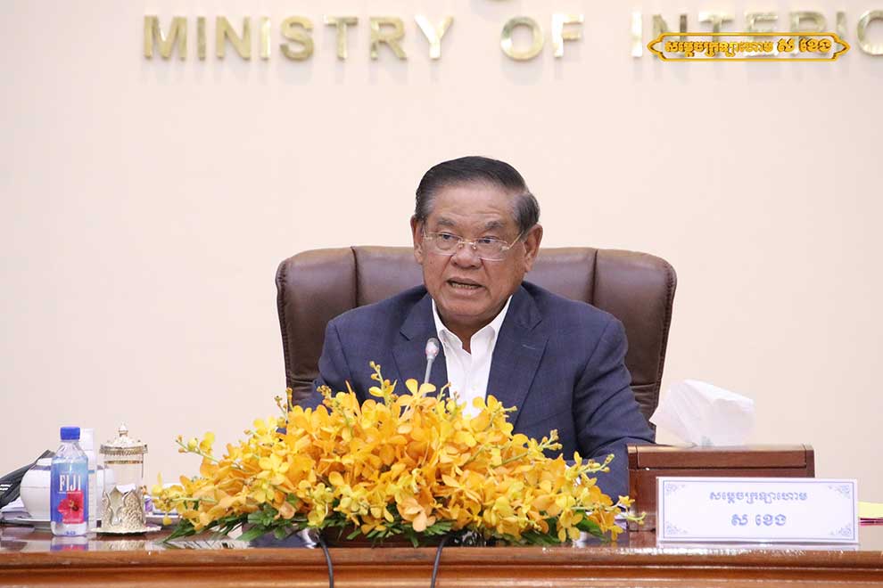 Sar Kheng to chair ASEAN meeting on cross-border crime