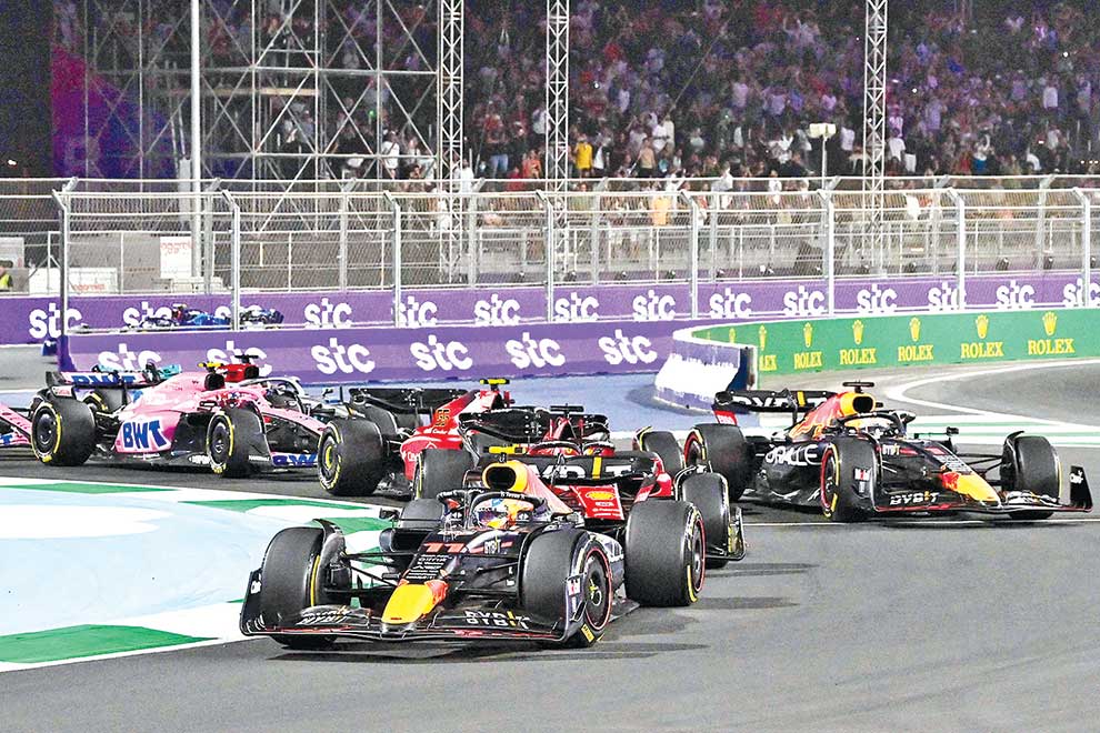 Saudi Arabia provides thrills on track and provokes disquiet off it