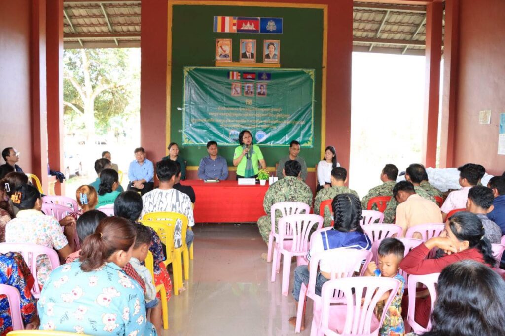 Environment ministry warn Koh Kong families of malaria risks