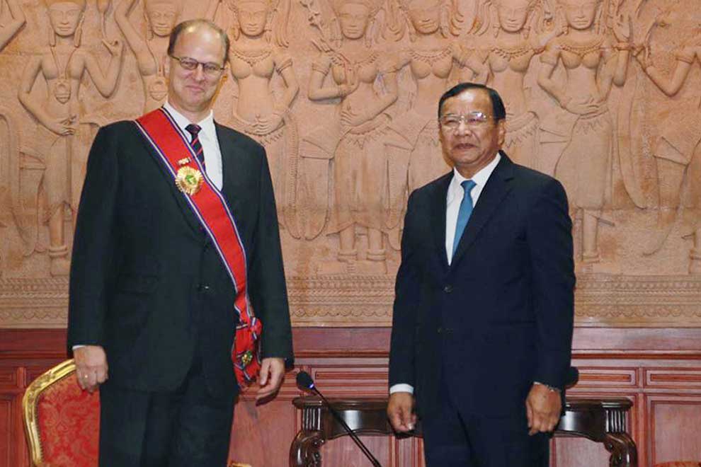 German-Cambodian relations celebrated