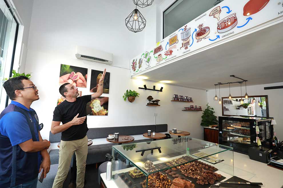 First local chocolate factory aims for international export markets