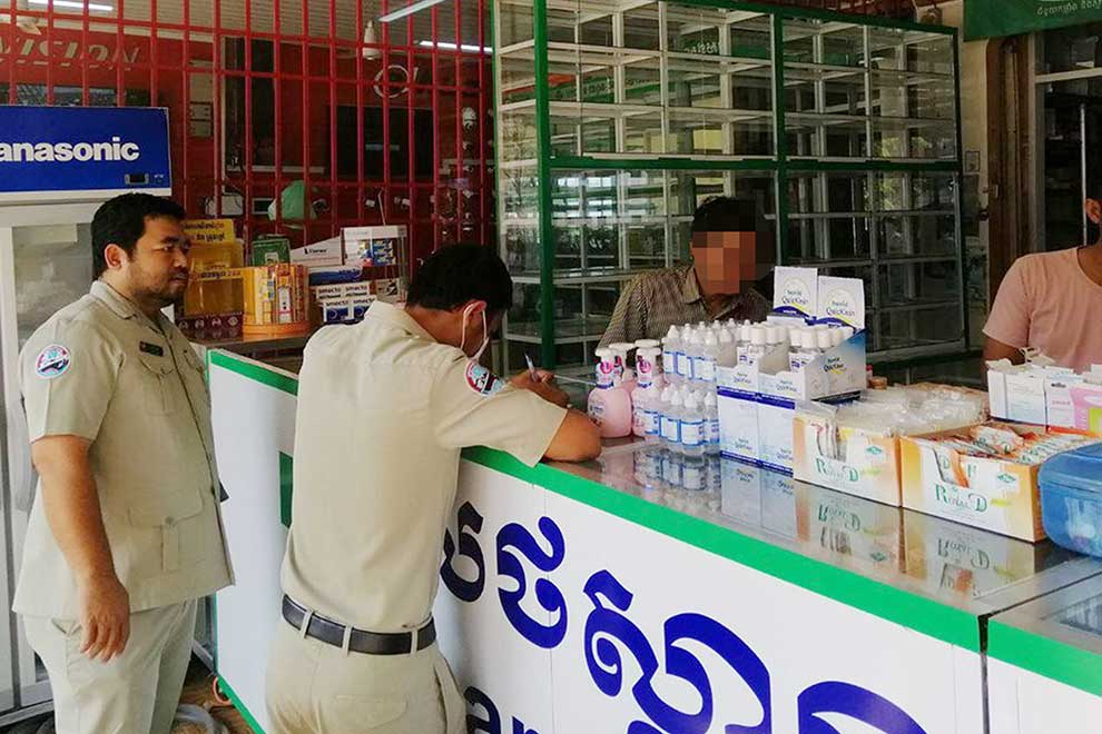 Siem Reap tackles unregistered medicines