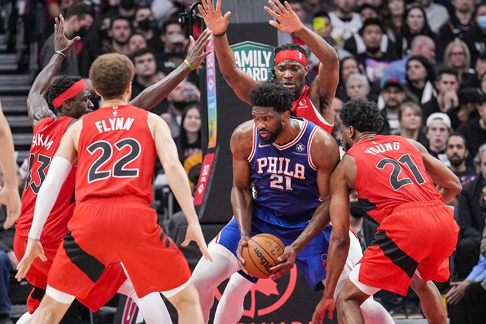 Embiid scores 41 as Sixers rout Pacers