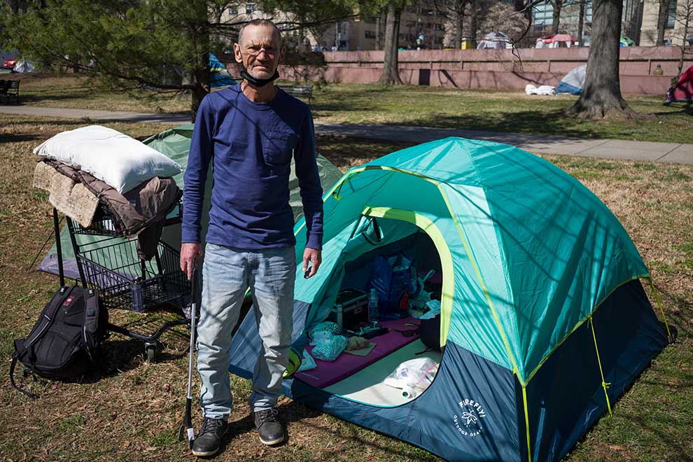 US police arrest man over homeless shootings