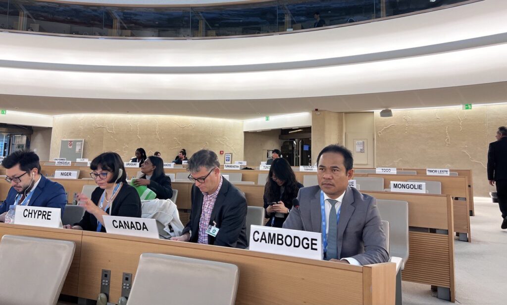 Cambodia's human rights feats 'accentuated' at HRC52: permanent mission