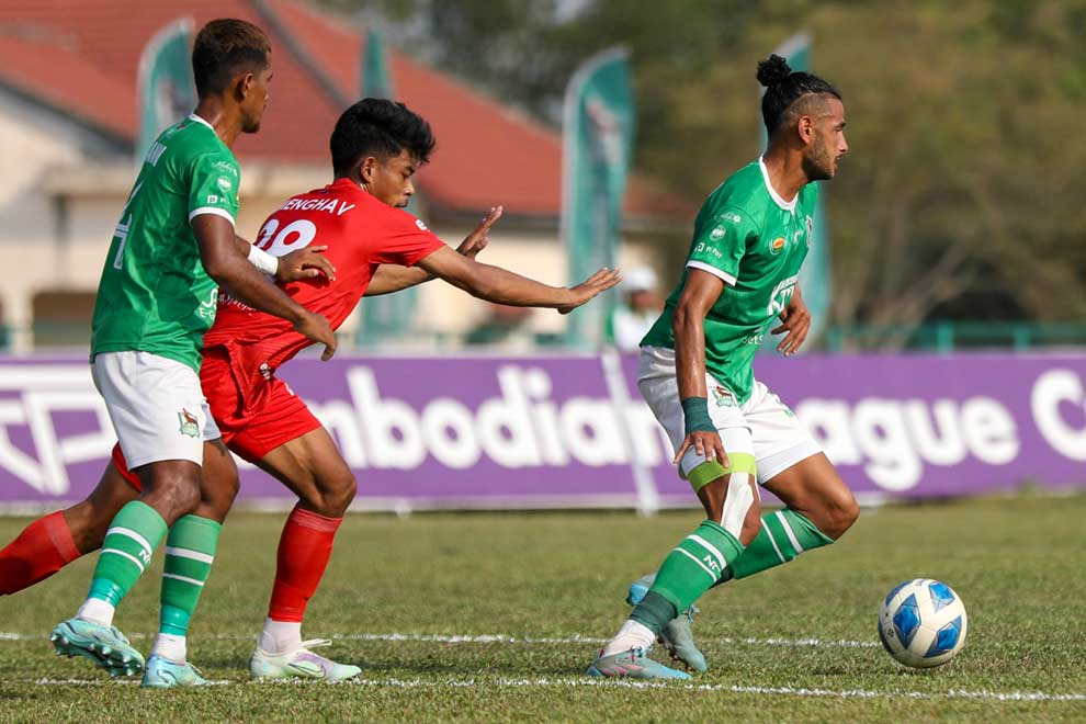 Kirivong eliminates RCAF in tense league cup match