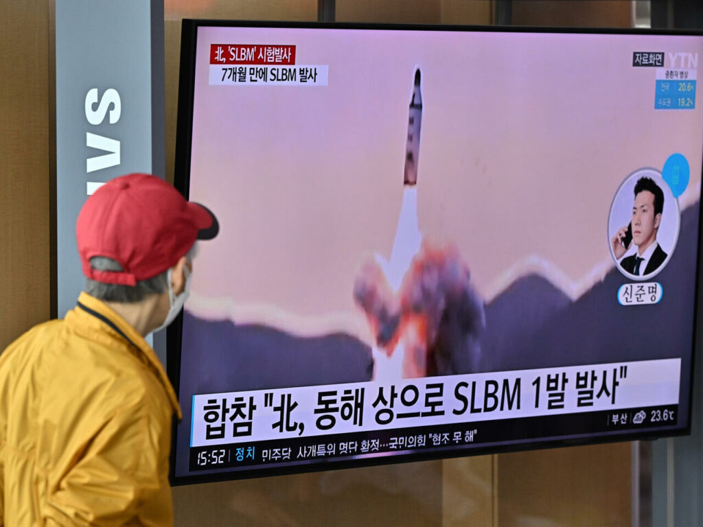 North Korea fires submarine-launched missile after US warning