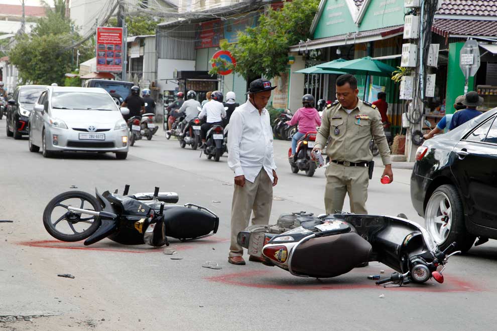 Cambodia sees major drop in road deaths in first half of '23