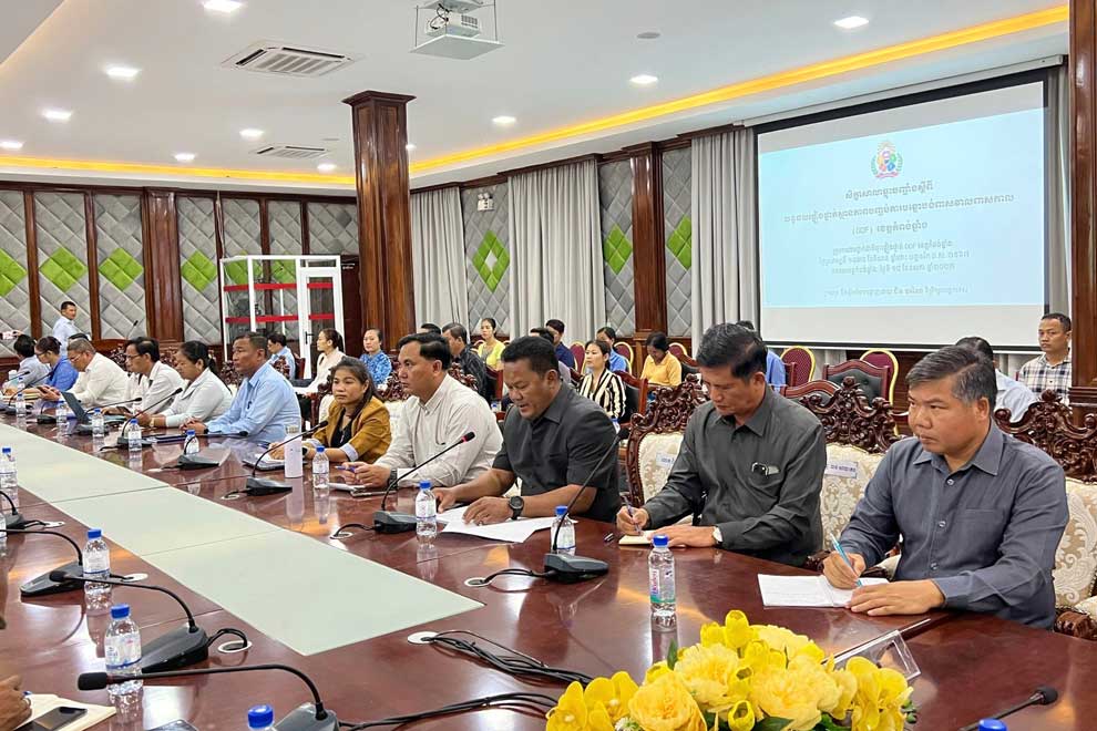 Kampong Chhnang awarded Open Defecation Free status