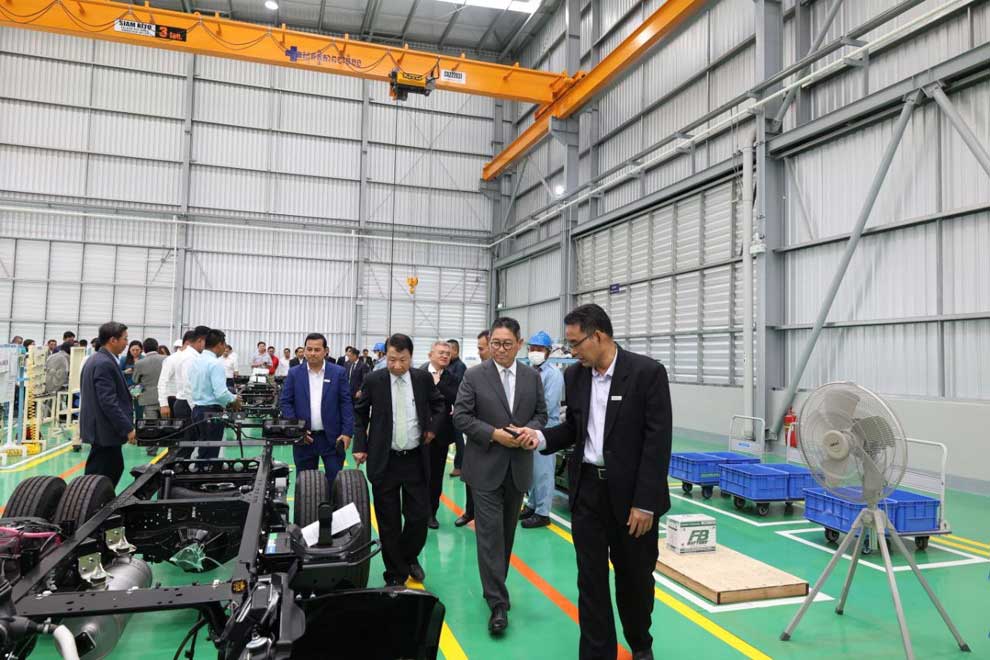 Isuzu vehicle assembly plant inaugurated in Kampong Speu
