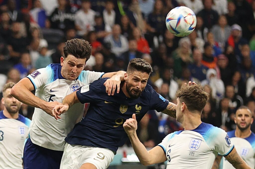 Giroud takes France into World Cup semis as Kane penalty miss costs England