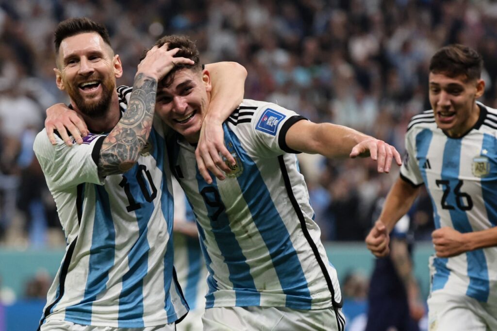 Messi and Alvarez fire Argentina past Croatia into World Cup final