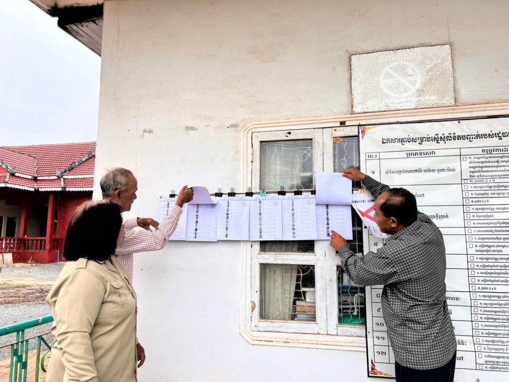 Preliminary voter list for 2023 election posted by NEC