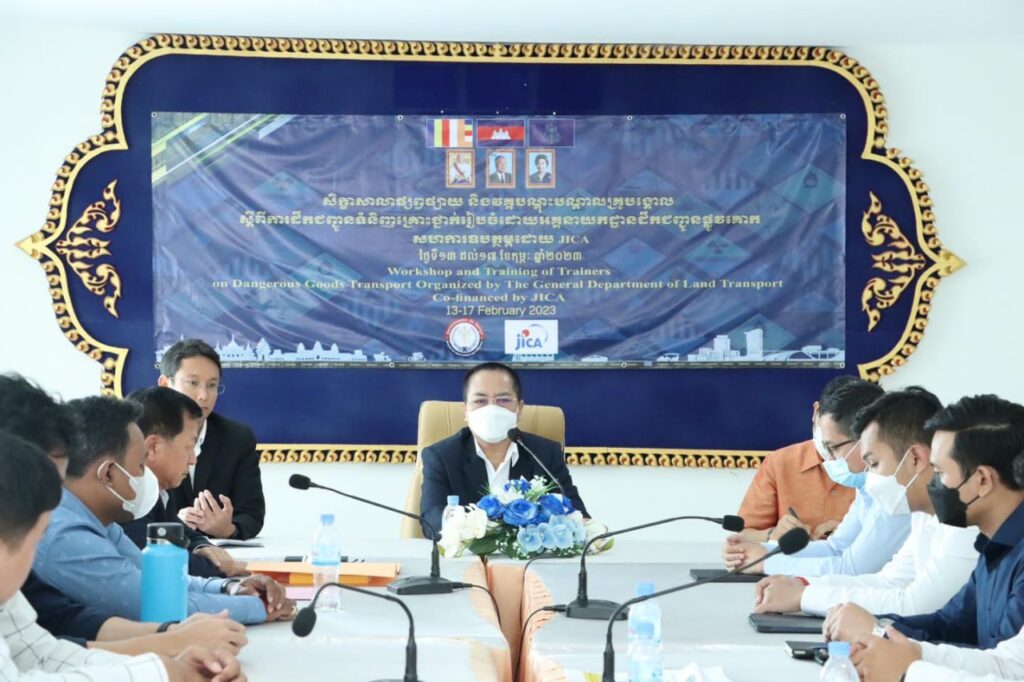 Officials complete Japan-backed dangerous goods transport course