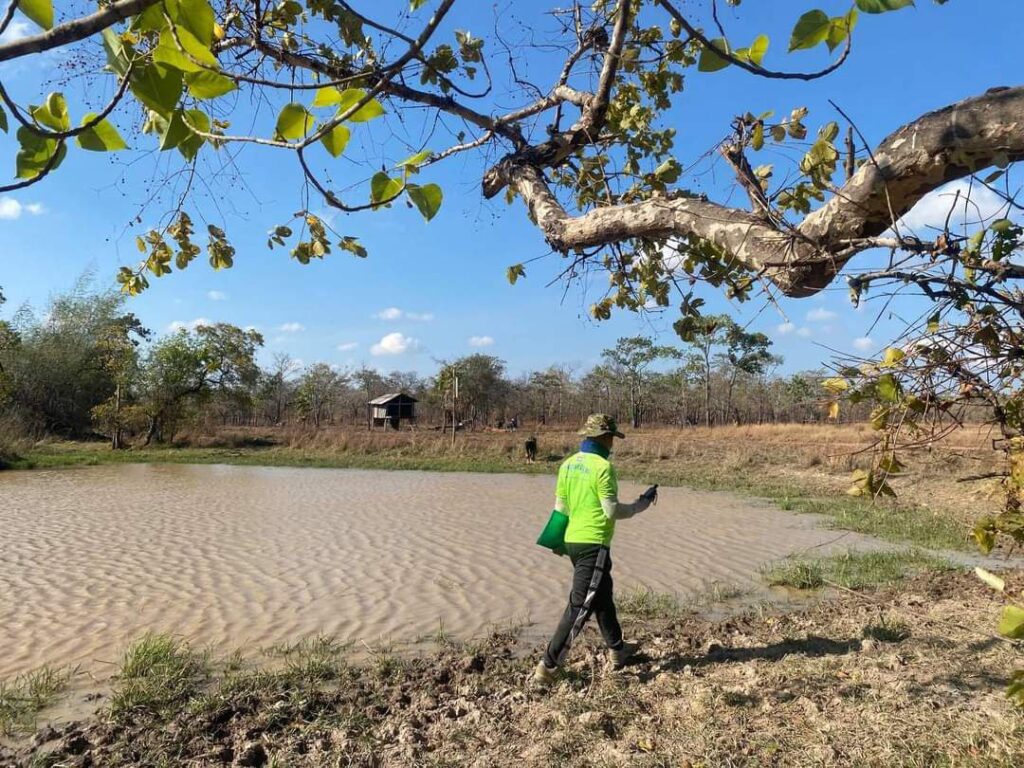 BirdLife restores Lumphat Wildlife Sanctuary watering holes