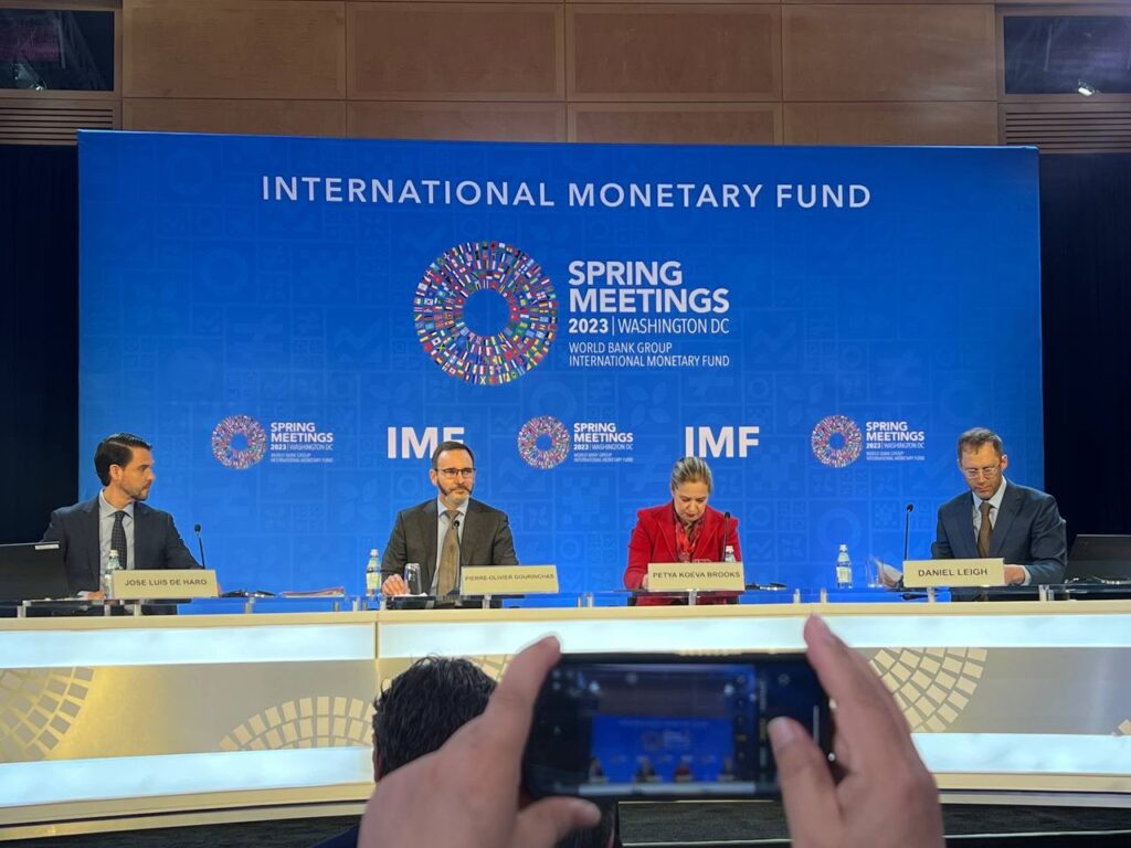 IMF cuts world growth outlook as 'debt stress' rises: researcher