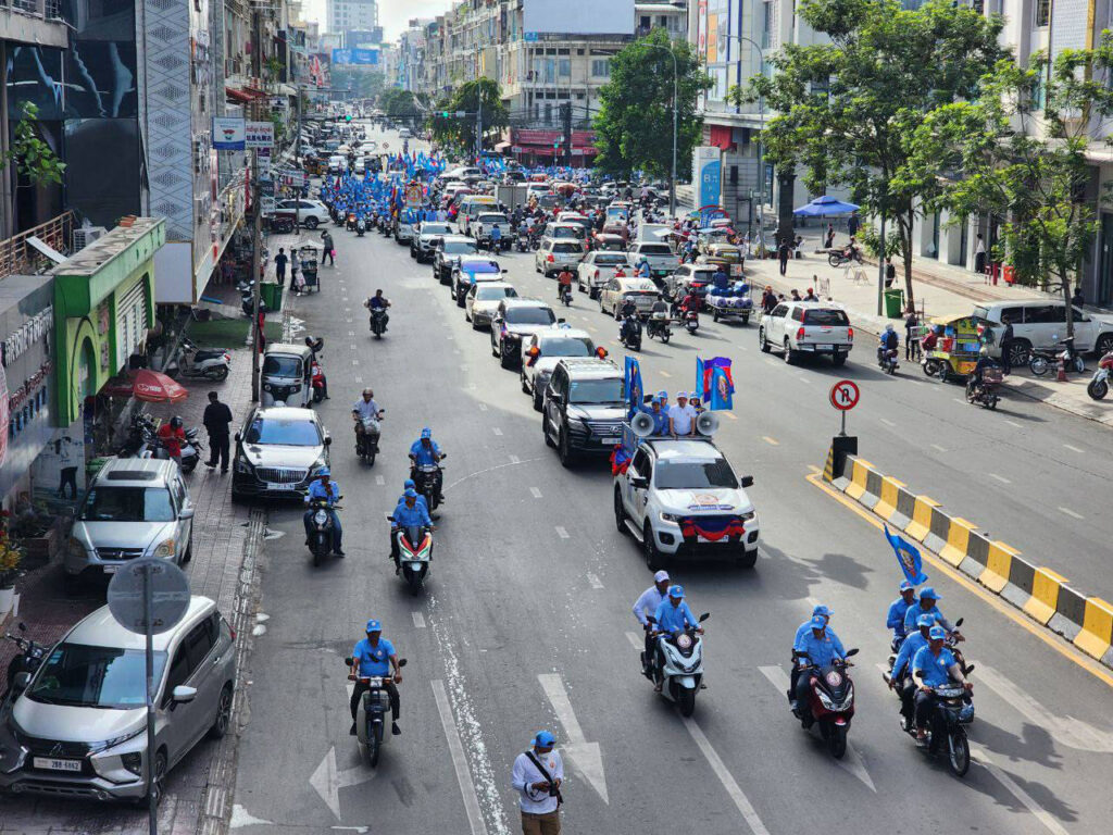 Phnom Penh prepares for traffic diversions amid election campaign rallies