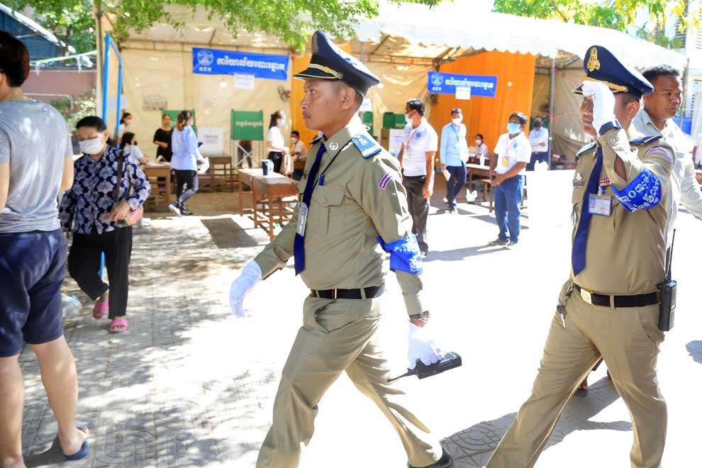 100K troops ordered to deploy for election