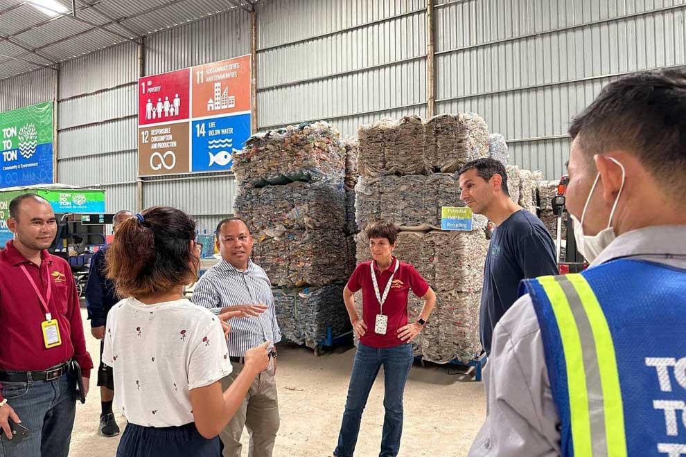 From ocean litter to living room furniture