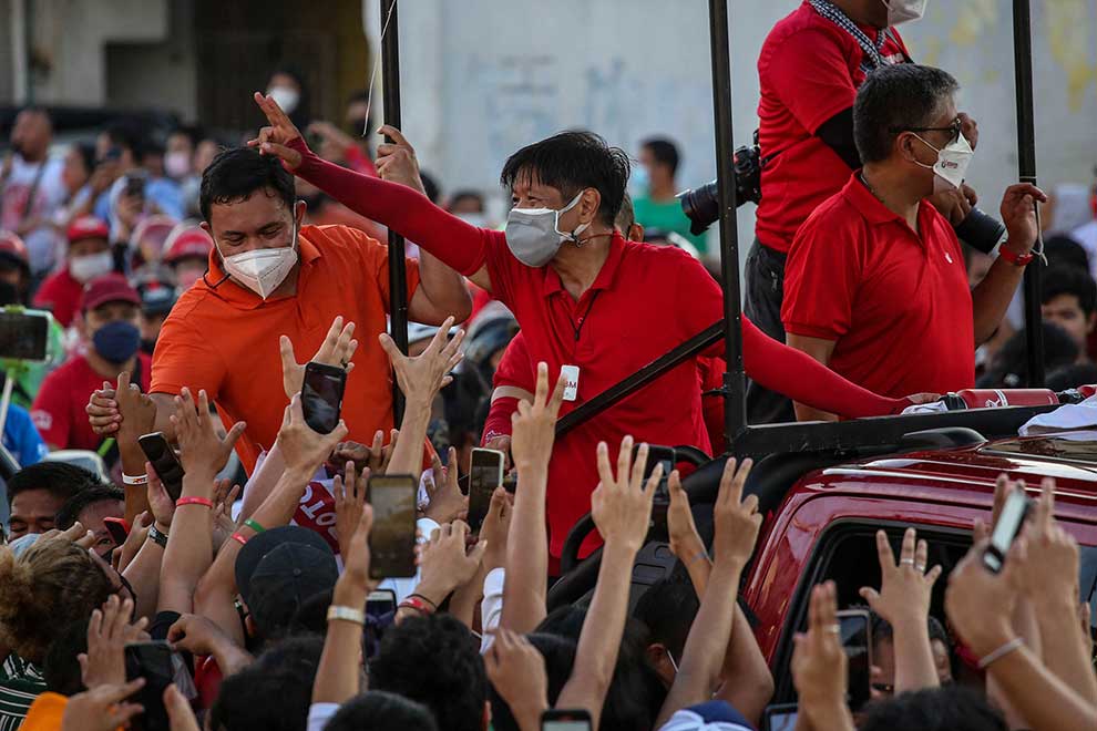 Duterte's party backs Marcos Jr for Philippine presidential race