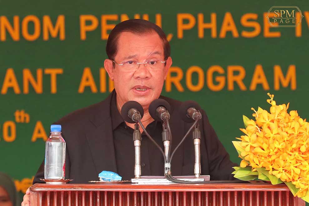 Hun Sen calling for calm political campaign season