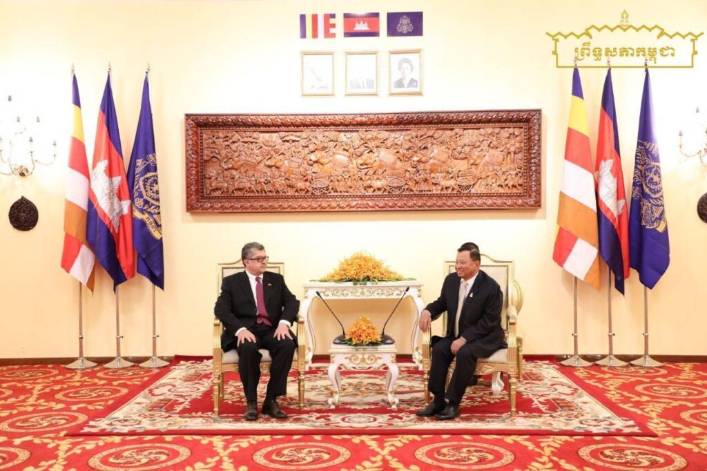 Say Chhum meets with new Armenian ambassador