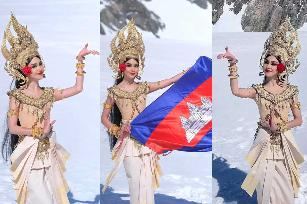 Khmer culture shines bright on snowy stage