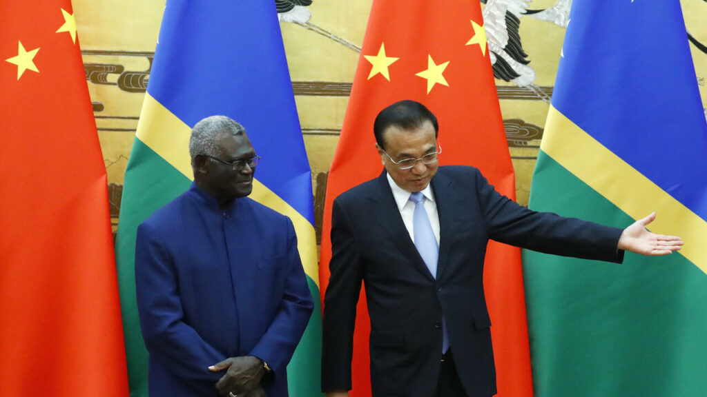 Solomon PM says Chinese security deal ready to sign